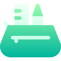 Pencil case icon