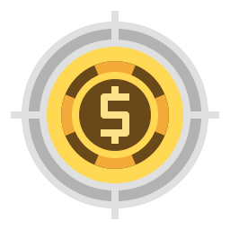 administración del dinero icono