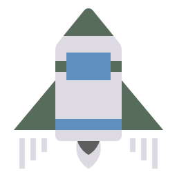 ruimteschip icoon