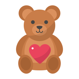 Игрушка медведь иконка