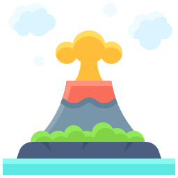 Volcano icon