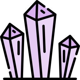 Rose quartz icon