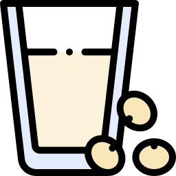 latte di soia icona