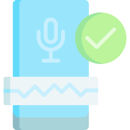 Voice recognition icon