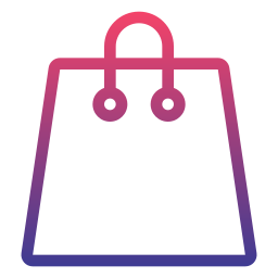 Shopping bag icon