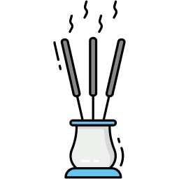 Incense sticks icon