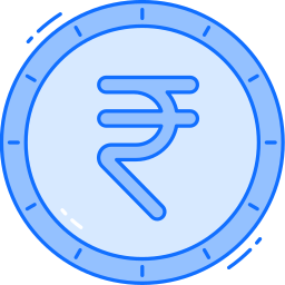 Indian rupee icon