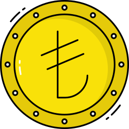 türkische lire icon