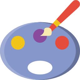 Paint palette icon