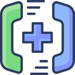 los telefonos icono