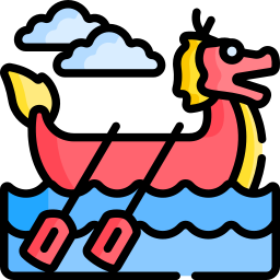 barco de dragón icono