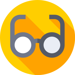 Eyeglasses icon