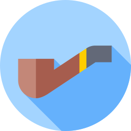 Smoke pipe icon