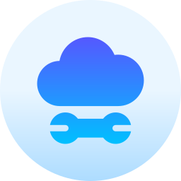 Cloud computing icon