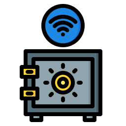 caja de seguridad icono