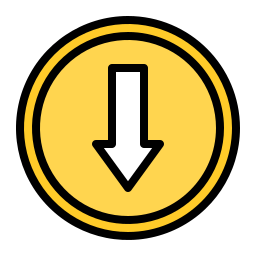 Down arrow icon