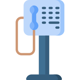 Public telephone icon