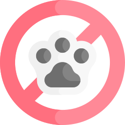 No pets icon