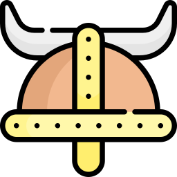 Viking helmet icon