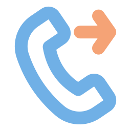 Outgoing call icon