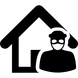 seguro de protección de ladrones icono