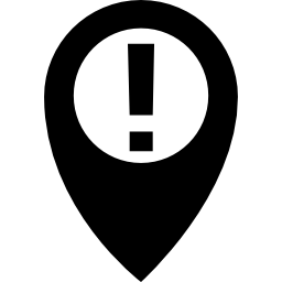 symbol zastępczy informacji z wykrzyknikiem ikona