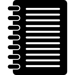 cuaderno icono