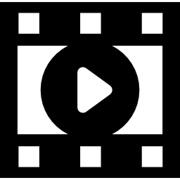 Movie player interface symbol icon