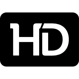 simbolo dell'hd icona