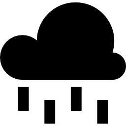 nuage de pluie Icône