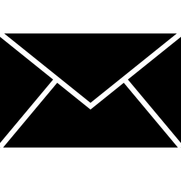 Mail closed envelope back icon