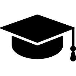 Graduate cap icon