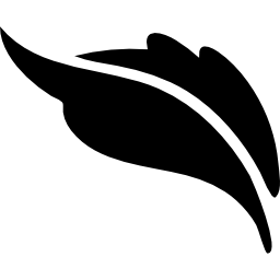 forma da folha da planta Ícone