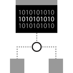 Binary code icon