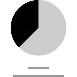 diagramme circulaire Icône