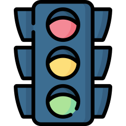 Traffic light icon