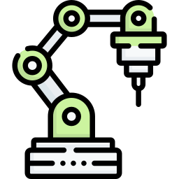 Mechanical arm icon