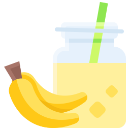 smoothie à la banane Icône