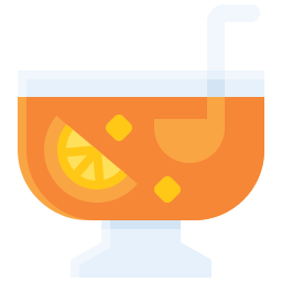 Punch bowl icon