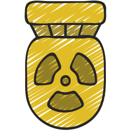 Nuclear bomb icon