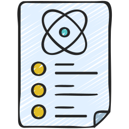 littérature scientifique Icône