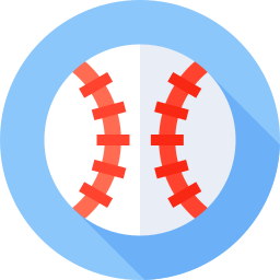 Baseball ball icon