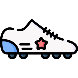 scarpe da calcio icona