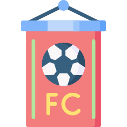 club de fútbol icono
