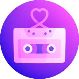 Cassette tape icon