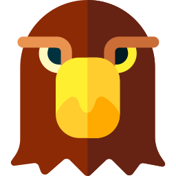 Iberian imperial eagle icon