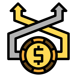 Money strategy icon