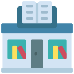 Book shop icon