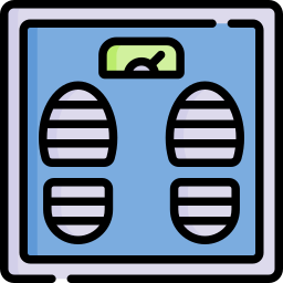 Weight scale icon