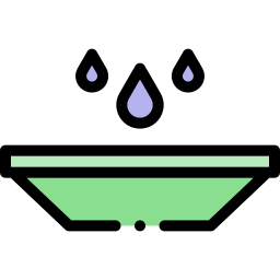 tazón de agua icono